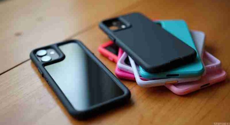 The Great Debate: Cheap vs Expensive Phone Cases, Concept art for illustrative purpose, tags: die und - Monok