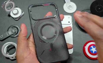 Another iPhone 17 Pro Max case review. I purchased a Aulumu case for the iPhone 17 Pro Max. I love the rugged and creative design of the Aulumu A17 Rugged case. The Aulumu A17 Rugged case is clearly o - Digital concept art for illustrative purpose, tags: aulumus a17-hüllen: bester - Monok